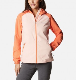 Coral Columbia Heather Canyon™ Softshell Women Jackets | 85009323