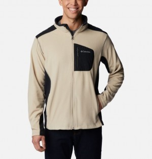 Khaki Columbia Klamath Range™ Men Fleece Jackets | 26102222