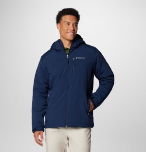 Navy Columbia Gate Racer™ II Softshell Men Jackets | 27067710