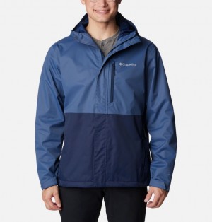 Navy Columbia Hikebound™ Waterproof Hiking Men Jackets | 27693319