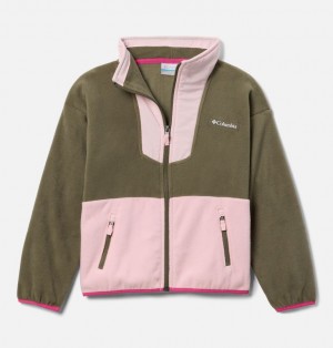 Olive Columbia Sequoia Grove™ Boys's Fleece Jackets | 16485026