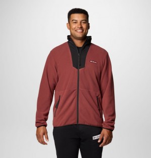Red Columbia Sequoia Grove™ Men Fleece Jackets | 93930286