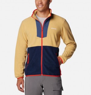 Yellow Columbia Sequoia Grove™ Men Fleece Jackets | 98846580